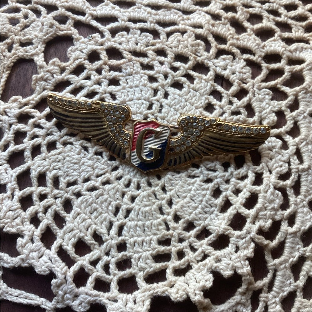 WWII Sweetheart Pin Crafted by Cora